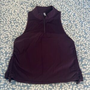 Women's Sleeveless Purple Top